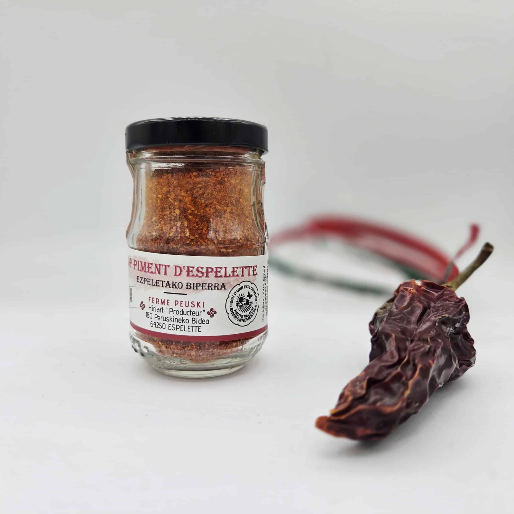 Piment d'Espelette en poudre