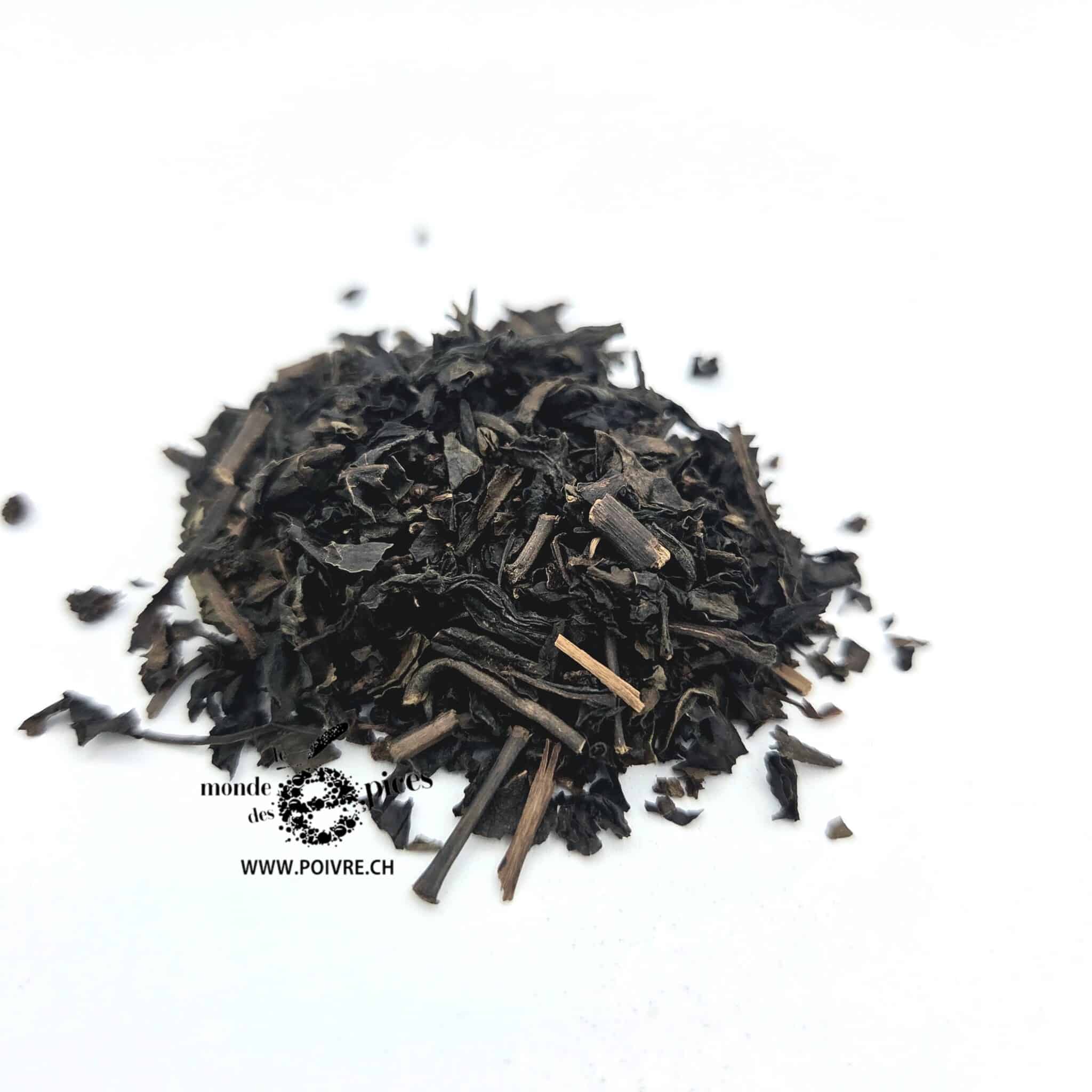 Thé semi-fermenté Oolong Bergamote