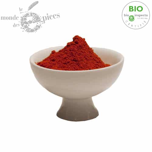 Paprika doux poudre bio