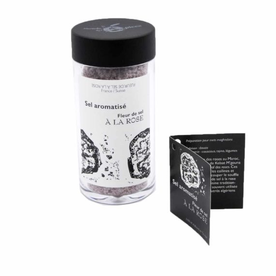 Fleur de sel à la rose gamme créations