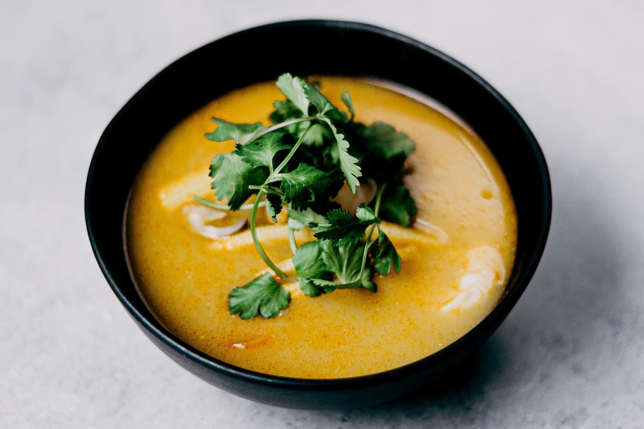 Curry de pommes de terre aux épices douces