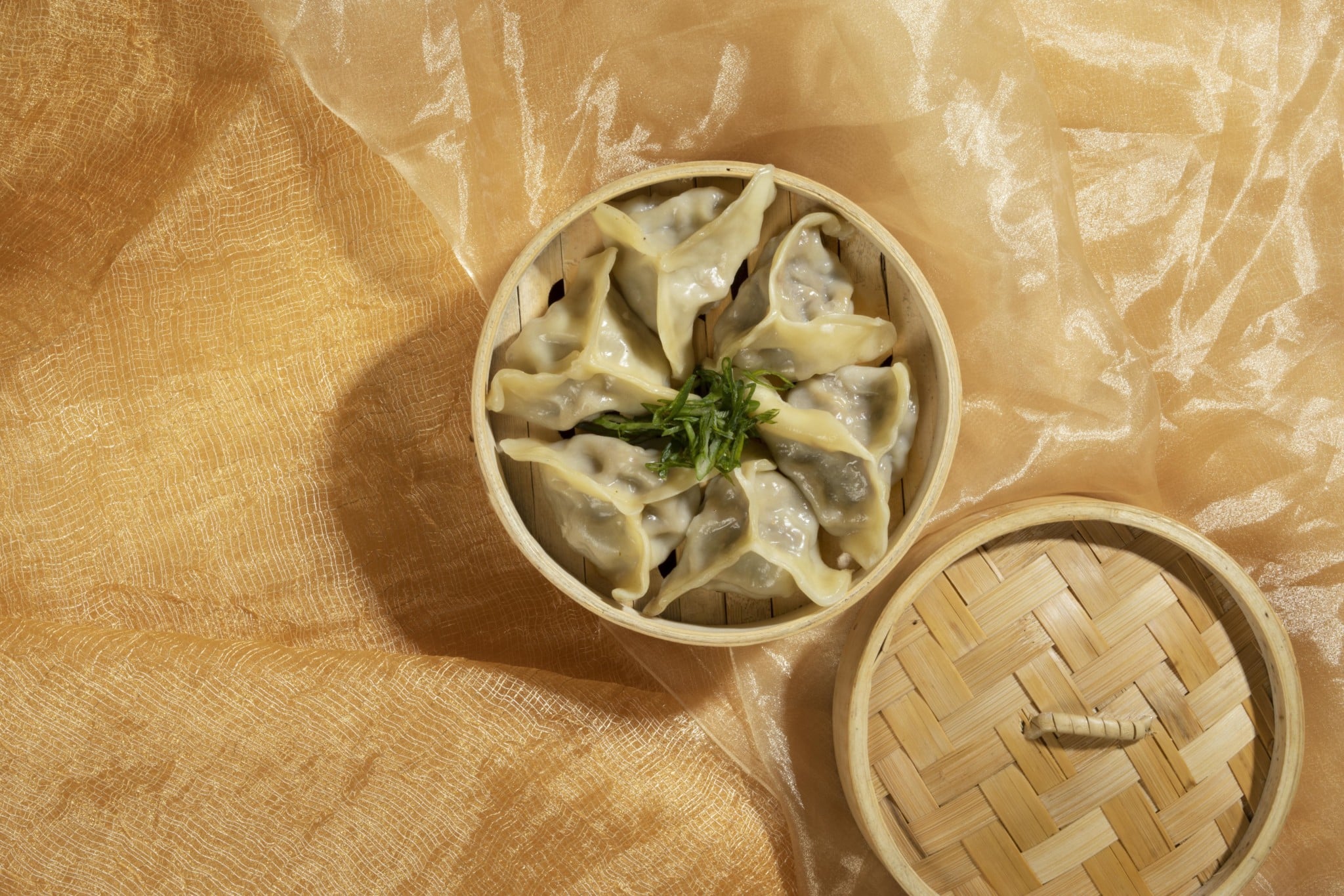 Gyozas au gingembre fermenté