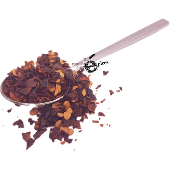 Zerkleinerte Chilischote