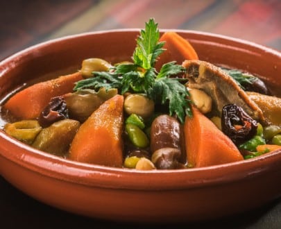 un magnifique tajine de légumes