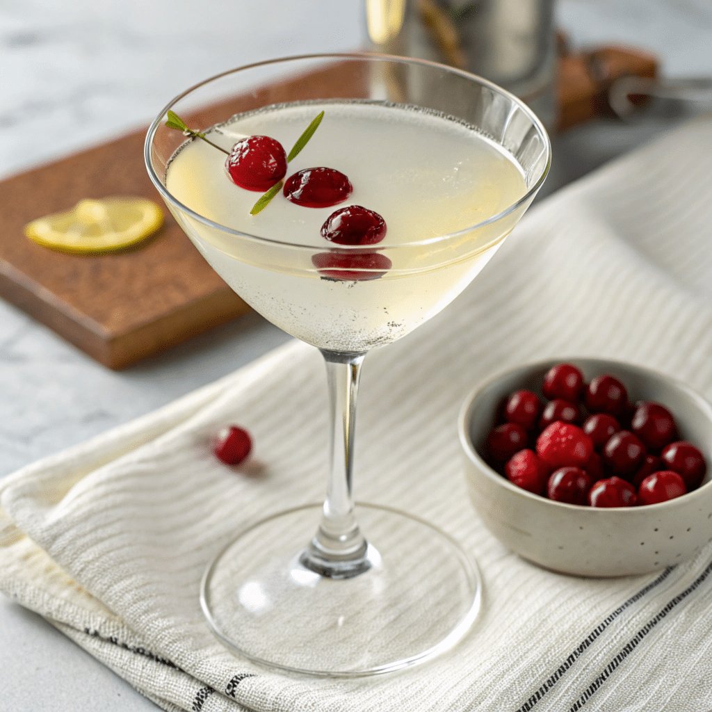 Ein Cocktail aus weißem Tee