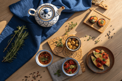 Des thés et des tapas