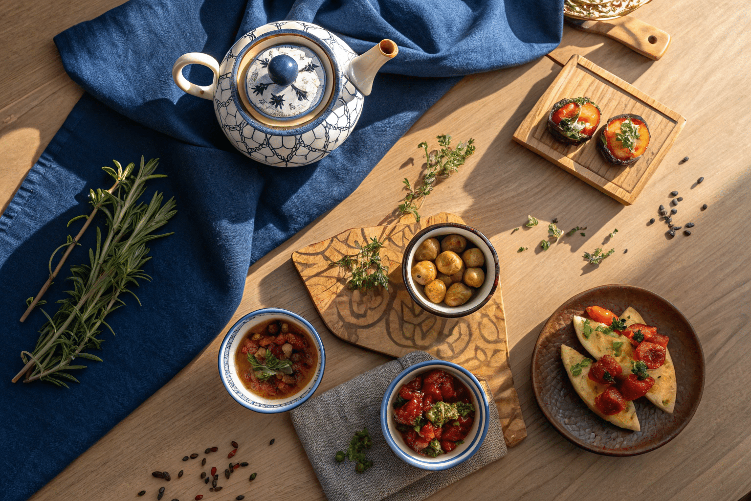 Tees und Tapas