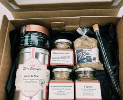 Coffret pâtisseries et épices douces